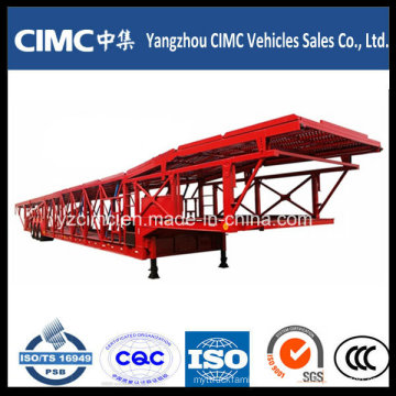 Cimc 3 essieu voiture SUV transporteur semi-remorque pour le Vietnam